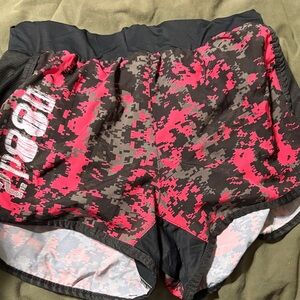 Digital Camo Athletic Shorts for Women